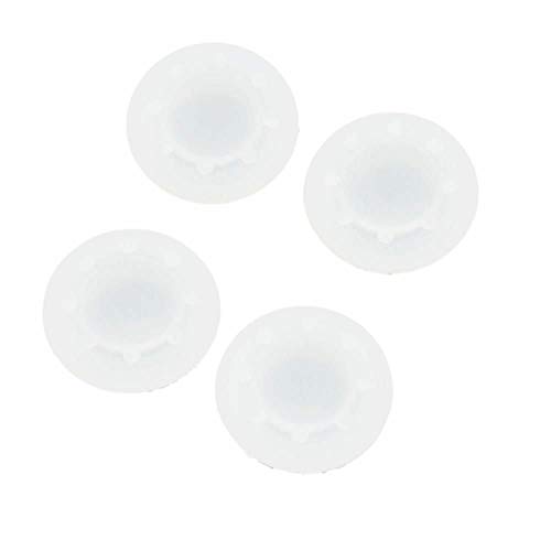 Image of 4 x Silicone Analog Joystick Thumbstcks Thumb Stick Grips Caps Cover for PS4 PS3 Xbox One Xbox 360 PS2 Controllers (Clear)