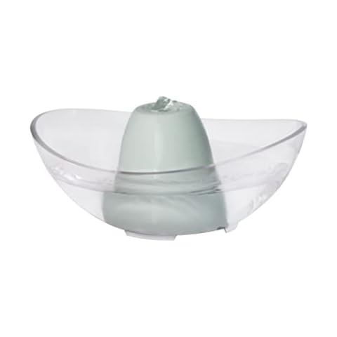 PetSafe Drinkwell Trinkbrunnen Sedona für Hunde und Katzen, Duales Filtersystem, 3 Liter Wasserkapazität, Keramik, Weiss Cover