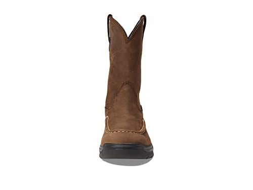 ARIAT ARIAT BMVY9 Mens Turbo Moc Toe Waterproof Work Boot Mocha 11 Wide