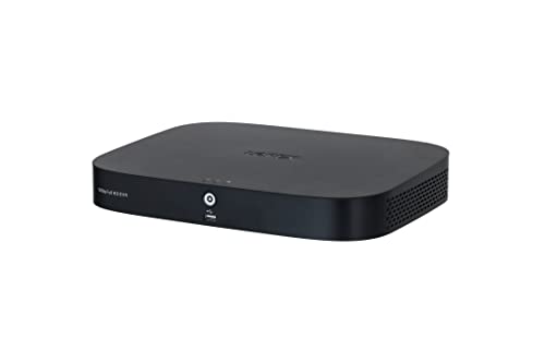 Lorex D242A81B 8-Channel 1080p Digital Video Recorder, 1TB Hard Drive with Smart Motion Detection and Smart Home Voice Control