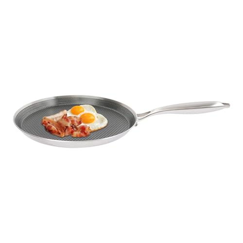 Giciashop Stainless Steel Crepe Pan, 11