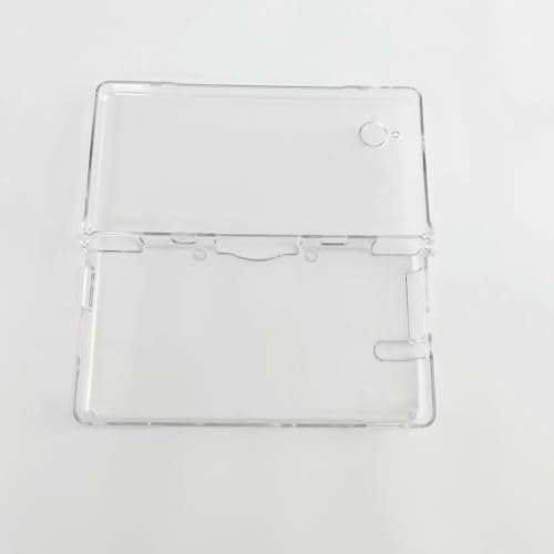 Image of Hzxkqmil Clear Protective Case + 4 Stylus Pen for Nintendo DSi NDSi Console | Transparent Crystal Case Hard Shell Protective Cover Game Accessories Replacement Parts for NDSi Console