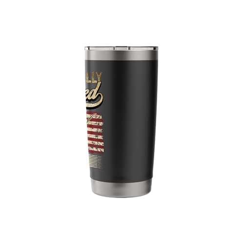 Vintage Retirement Gift O-Fish-Ally Retired 2026 Fishing Men Stainless Steel Insulated Tumbler