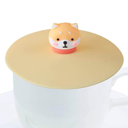 Rolempon Tapas de silicona para tazas - Tapas flexibles para tazas de silicona con animales de dibujos animados,Cubiertas herméticas a prueba de polvo para tazas Tapas herméticas para bebidas