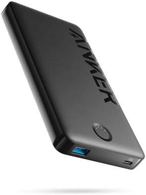 Anker 323 USB-C Power Bank, 10,000mAh Portable Charger (PowerCore...