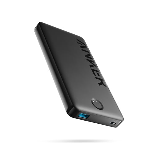 Anker 323 USB-C Power Bank, 10,000mAh Portable Charger (PowerCore...