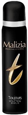 Set 12 Malizia Deo Spray 100 Toujours Schwarz Gold Damen Pflege und Hygiene des Körpers