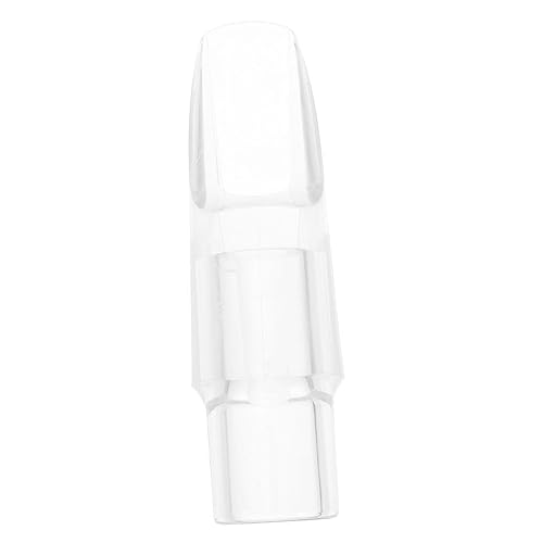 SECFOU 透明製ソプラノサックス用マウス サックスヘッド 楽器アクセサリー 学生 初心者向け練習用 軽量コンパクト設計 イントネーション改善