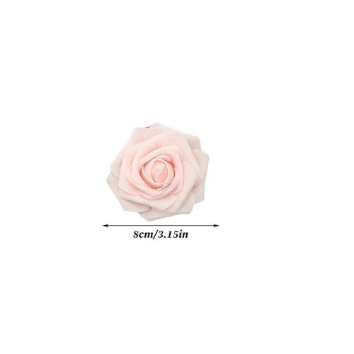 Fleurs de mariage dégradées lot de 25 pour décoration de table réaliste - 6
