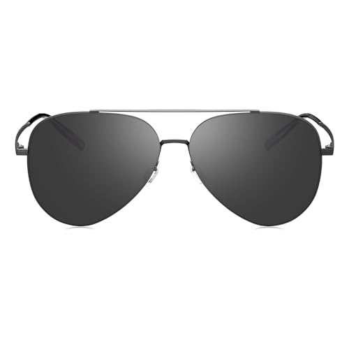 Image of BOLON Classic Aviator Polarized UV400 Sunglasses for Men for Women | Exclusive Eyewear Brand of EssilorLuxottica