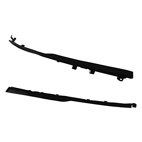 Front Tire Front Air Deflector Fastener Length Differences - 2016 Chevrolet Volt 7 Partsflow Front Bumper Grille-Air Deflector Right & Left For Buick GM 2014 2015 2016 Regal