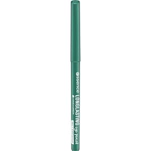 essence cosmetics LONG-LASTING eye pencil, Kajal, 18 Stunden Halt, wasserfest, Nr. 12 i have a green, grün, definierend, langanhaltend, vegan, wasserfest, Mikroplastik Partikel frei (0,28g)