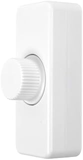Aroidful 220-240V Inline LED Dimmer Switch 3-100W, Trailing Edge Dimmer Rotary ON/OFF LED Dimmer for Dimmable LED Lights/Incandescent/Halogen, LED Dimmable Switch for Living Room Bedroom Hotel RV