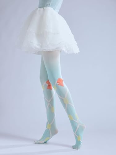 Image of Sahabowi Women's Sheer Tights, Digital Print Designs Stockings