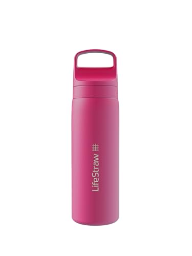 LifeStraw GO 2.0 Stainless Steel gourde isolée haut de gamme en acier inoxydable durable