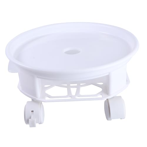 BESPORTBLE 1pezzi Vassoio per Vasi da Fiori in Plastica Ruote Design Tipo Cassetto per Vasi da Piante Resistente allo Sporco e Facile da Pulire Elevata capacità di Carico