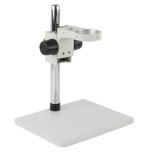 顕微鏡キット 安定化ヘビータイプ 32 ミリメートルステレオ双眼三眼顕微鏡スタンドステージ 76 ミリメートル 顕微鏡レンズアダプター(76mm D)