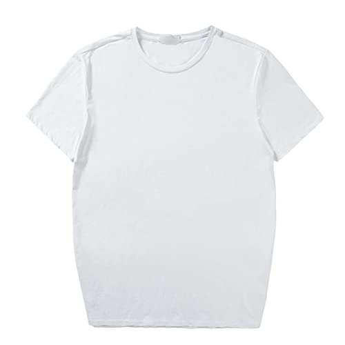 T-shirt homme grande taille en coton noir ample et confortable