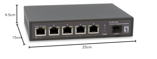Commutateur réseau 2,5 GbE parfait pour connecter vos caméras de surveillance PoE+ - 6