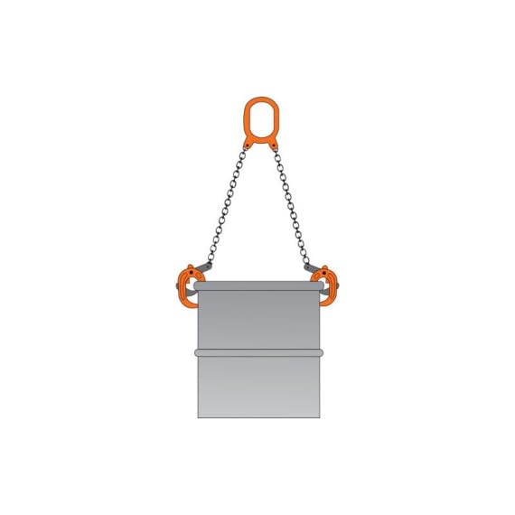 Transportkralle mit Kette fhk 1-1t Marke UNICRAFT