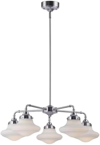 Maxim New School-33W 5 LED Chandelier-28 Inches Wide by 9.5 inches high