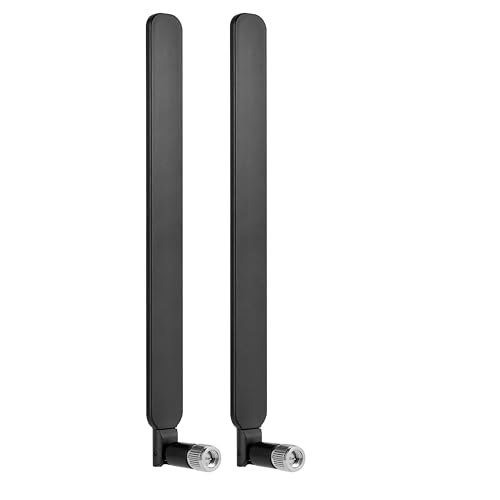 Ampia compatibilità: Adatto per router LTE, modem router wireless per telefoni domestici, gateway telefonia mobile IoT, monitoraggio wireless, braccio robot, Smart Home, robot, ecc. Compatibile con tutti gli operatori. Quando si installa l'antenna, cerca di tenerlo verticale e alto per ottenere un segnale migliore.