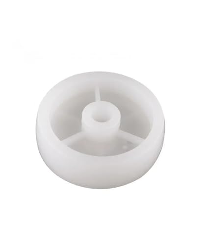 Roulettes en plastique PP blanc anti usure pour déplacer meuble