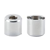 Matériau : cet outil à clé fendue est fabriqué en acier inoxydable.