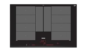 Siemens EX851LYV5E, iQ700, Smartes Induktionskochfeld 80 cm, autark, Rahmenlos aufliegend, Touch & Slide, varioInduktion Plus, Intelligente flexZonen, Bratsensor Plus, cookConnect System, Schwarz