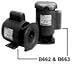 Arneson Vertical Cleaner Motor, 3/4 Hp 230V/115V