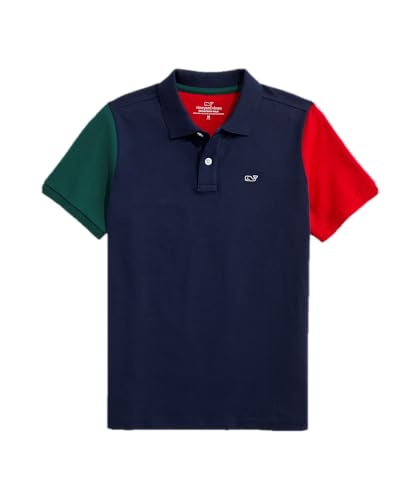 Image of Vineyard Vines Kids Edgartown Pique Polo (Toddler /Little Kid /Big Kid)