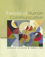 Theories of Human Communication 0495455164 Book Cover