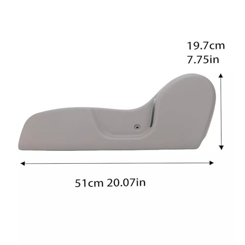 Panel de revestimiento de asiento universal para decoracion de riel de vehiculo 2
