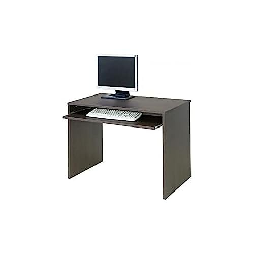 TOPKIT | Mesa de Escritorio Madrid 900 | Medidas 72,5 x 90 x 50 cm | Mesa de Ordenador | Mesa de Oficina | Mesa para Espacios pequeños | Wengue