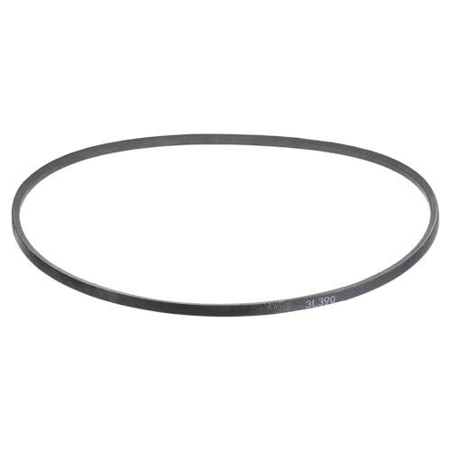 uxcell 3 Pcs 3L390 Classic Wrapped Rubber V-Belt, 39"(991mm) Outside Circumference, 3L Profile V Belt 3/8" Width 7/32" Height