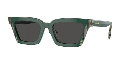 BURBERRY Sunglasses BE 4392 U 405687 Briar Green/Check Green Dark G