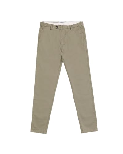 Pantalon décontracté coupe ajustée Gianni Lupo GL014B-F23 coloris military