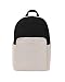Produktbild Kapten & Son Rucksack Aalborg Cream Black 12 L | Rucksack Damen & Herren Schwarz Beige | Handgepäcksrucksack mit 12" Laptopfach | Backpack ideal für Uni, Arbeit, Reisen