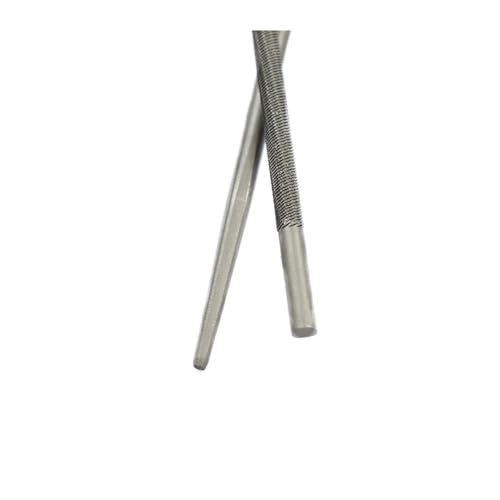 Limas de 5.5mm para afilar cadenas de sierra en trabajos de madera y mantenimiento rural 2