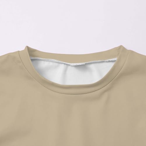 Tween Girls Short Sleeve T Shirts Kids Summer Fashion Oversized Top Toddler Girl Casual Crewneck Cute Solid Basic Tee Clothes3