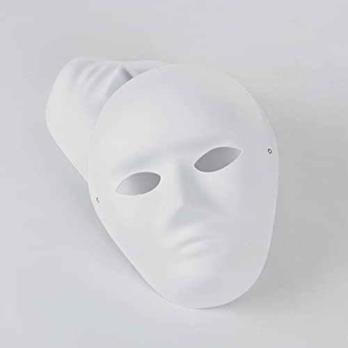 OVISEEN 10 Maschere di Carta Bianca Fai da te in