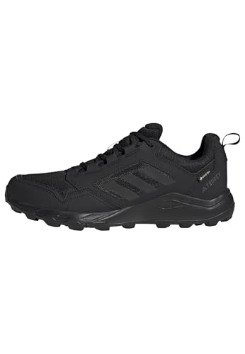 adidas Terrex Tracerocker 2 Gore-Tex Trail Running Shoes, Zapatillas Hombre, Core Black/Core Black/Semi Impact Orange, 42 EU