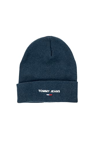 Tommy Jeans Men's TJM Sport Beanie Hat, Twilight Navy, One Size