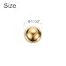 Tool Parts and Accessories 80pcs Precision Solid Brass Bearing Balls 11/32