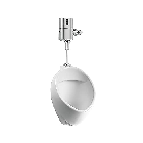 UT105UG-01 Commercial Washout High Efficiency Toilet Urinal Less Flush Valve44; Cotton White