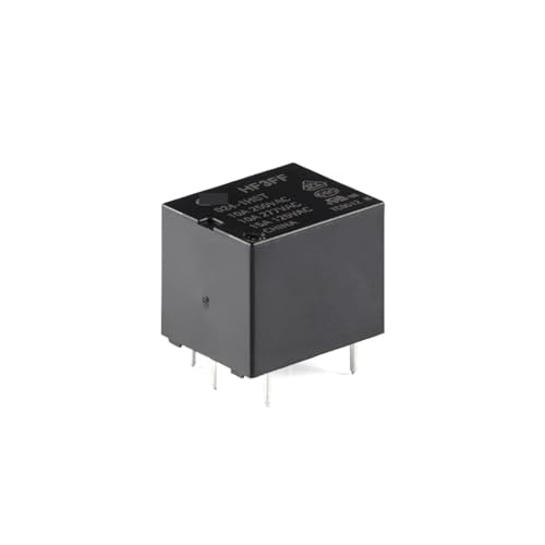 Relé HF3FF JQC-3FF de 4 pines y 10A a 24V para circuitos electrónicos