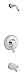 Kohler TLS98007-4-CP Tub Shower Trim, Polished Chrome