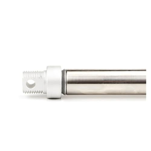 Cilindro neumático pequeño de doble efecto en acero inoxidable MA20 con carrera de 75mm 5
