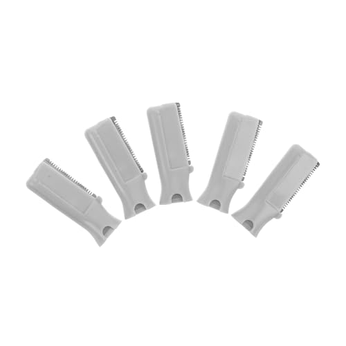 Healeved 5個替え刃 修眉用 切れ味鋭い 製 顔用シェーバー 替え刃 眉毛トリ