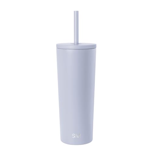 Image of Simple Modern Classic Tumbler with Straw Lid | Insulated Iced Coffee Cup Reusable Stainless Steel Water Bottle Travel Mug | Gifts for Women Men Her Him | 24oz | Dreamscape
